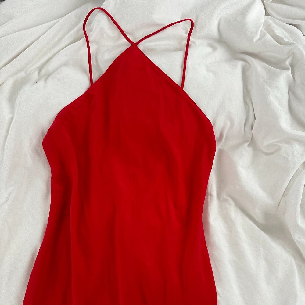 Red Revolve Amanda Uprichard Riesling Gown